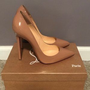 Christian Louboutin So Kate Patent (Nude)
